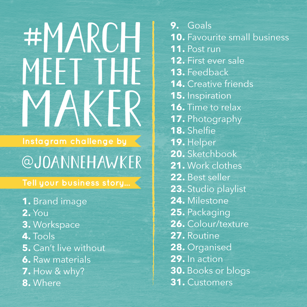#MarchMeetTheMaker