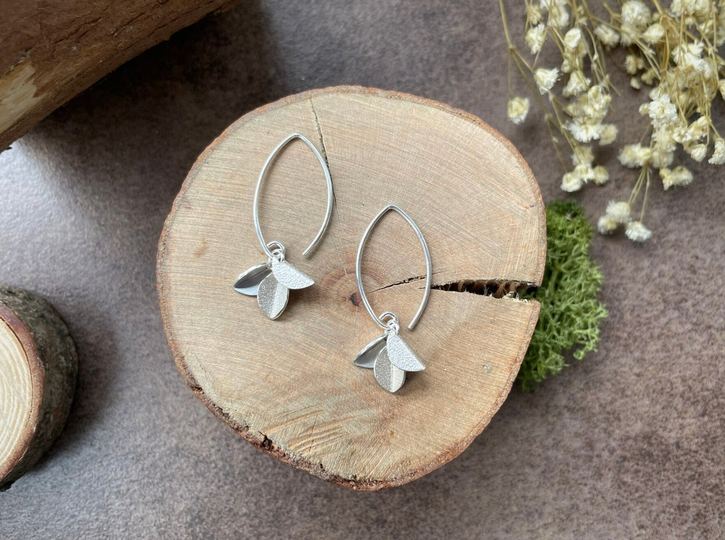 bell Drop Earrings by Curious Magpie Jewellery
