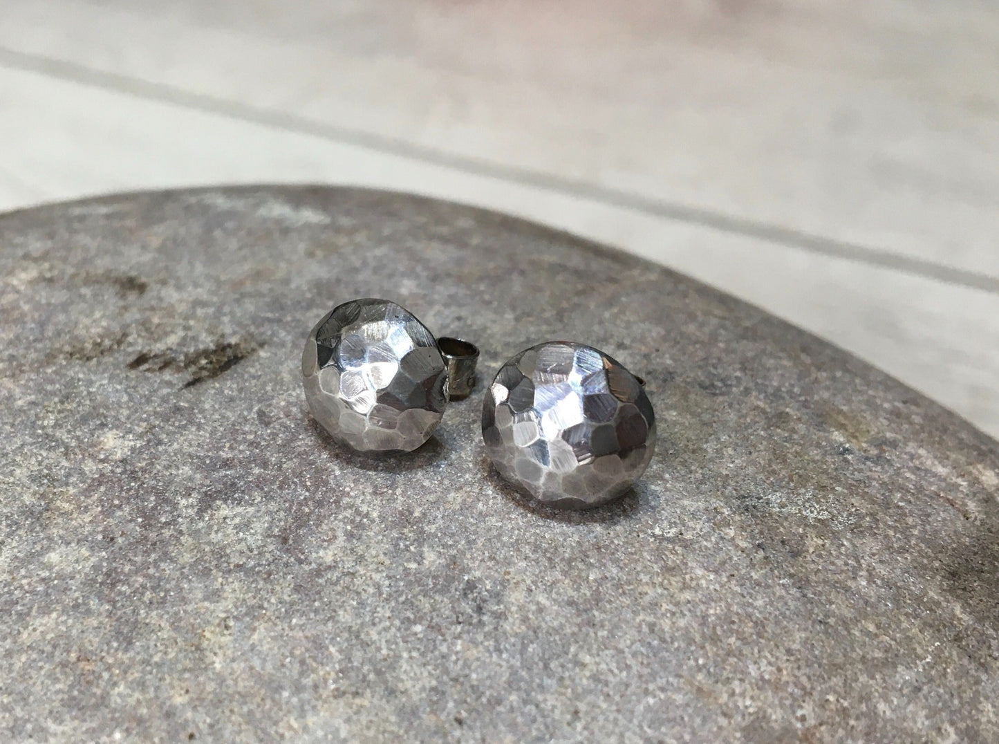 Silver Moon Earrings by Curious Magpie