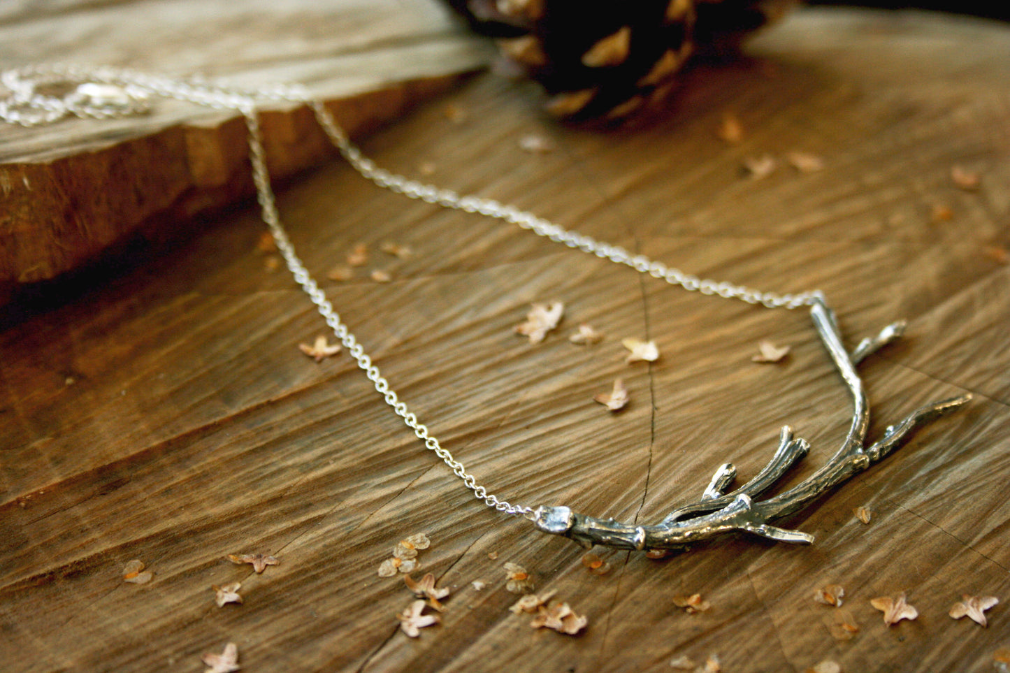 Silver Branch Necklace - Curious Magpie Jewellery - 3