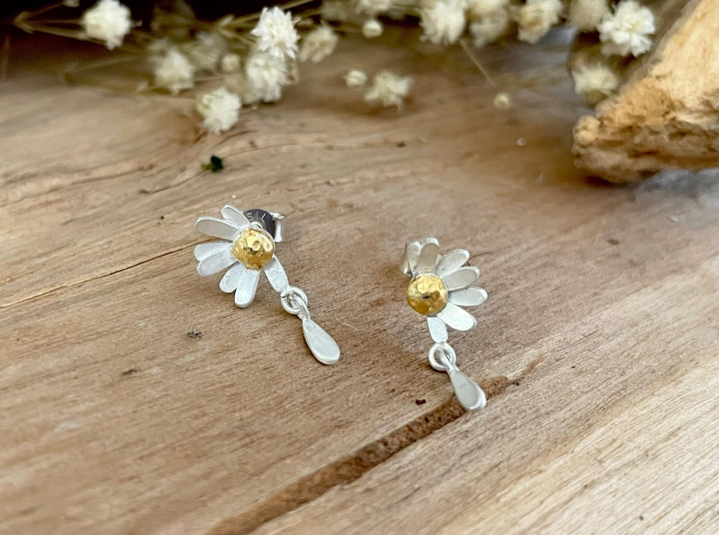Love Me Lots Daisy Studs by Curious Magpie Jewellery