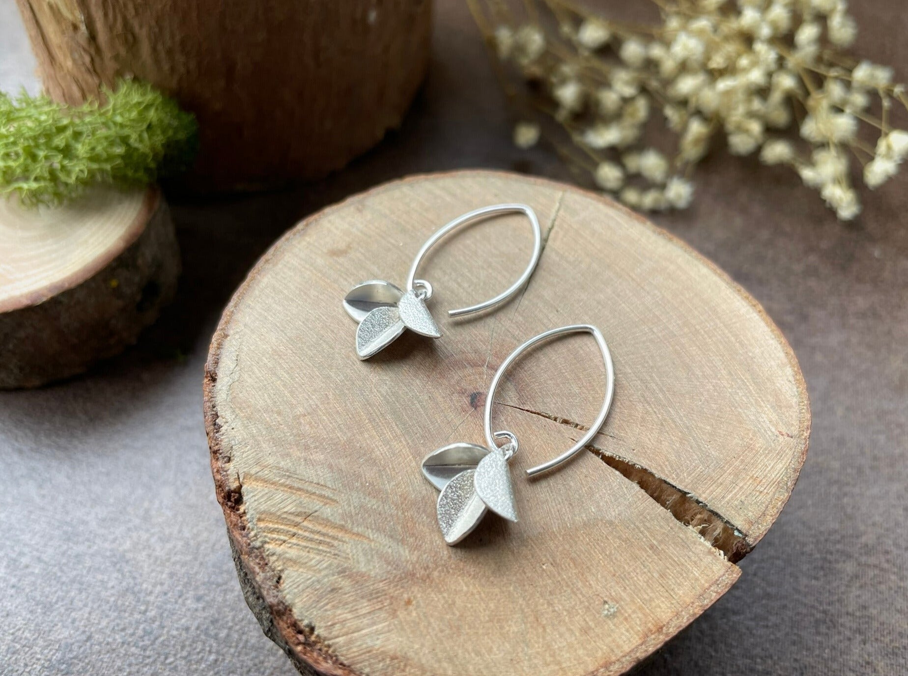 bell Drop Earrings by Curious Magpie Jewellery