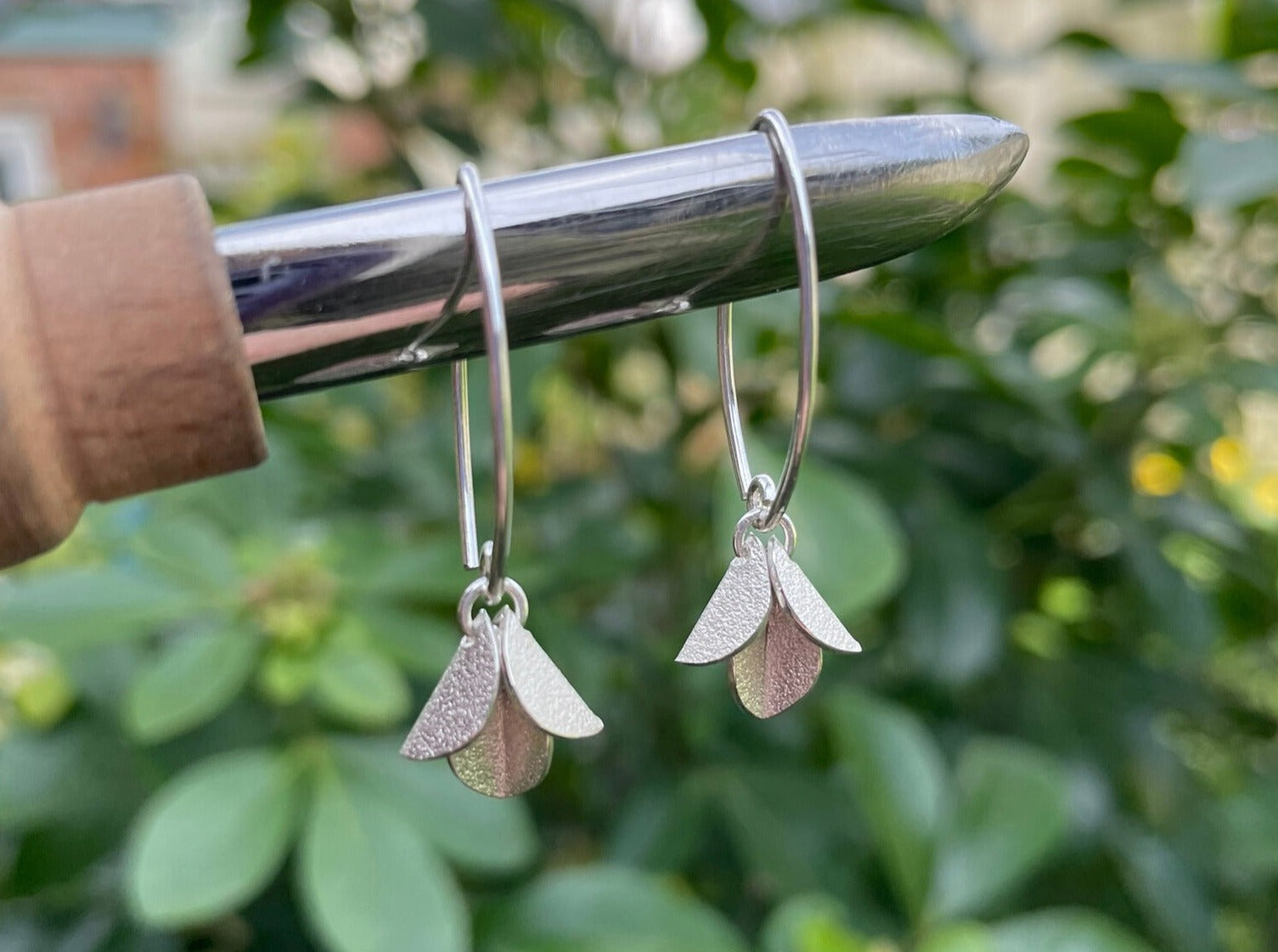 bell Drop Earrings by Curious Magpie Jewellery
