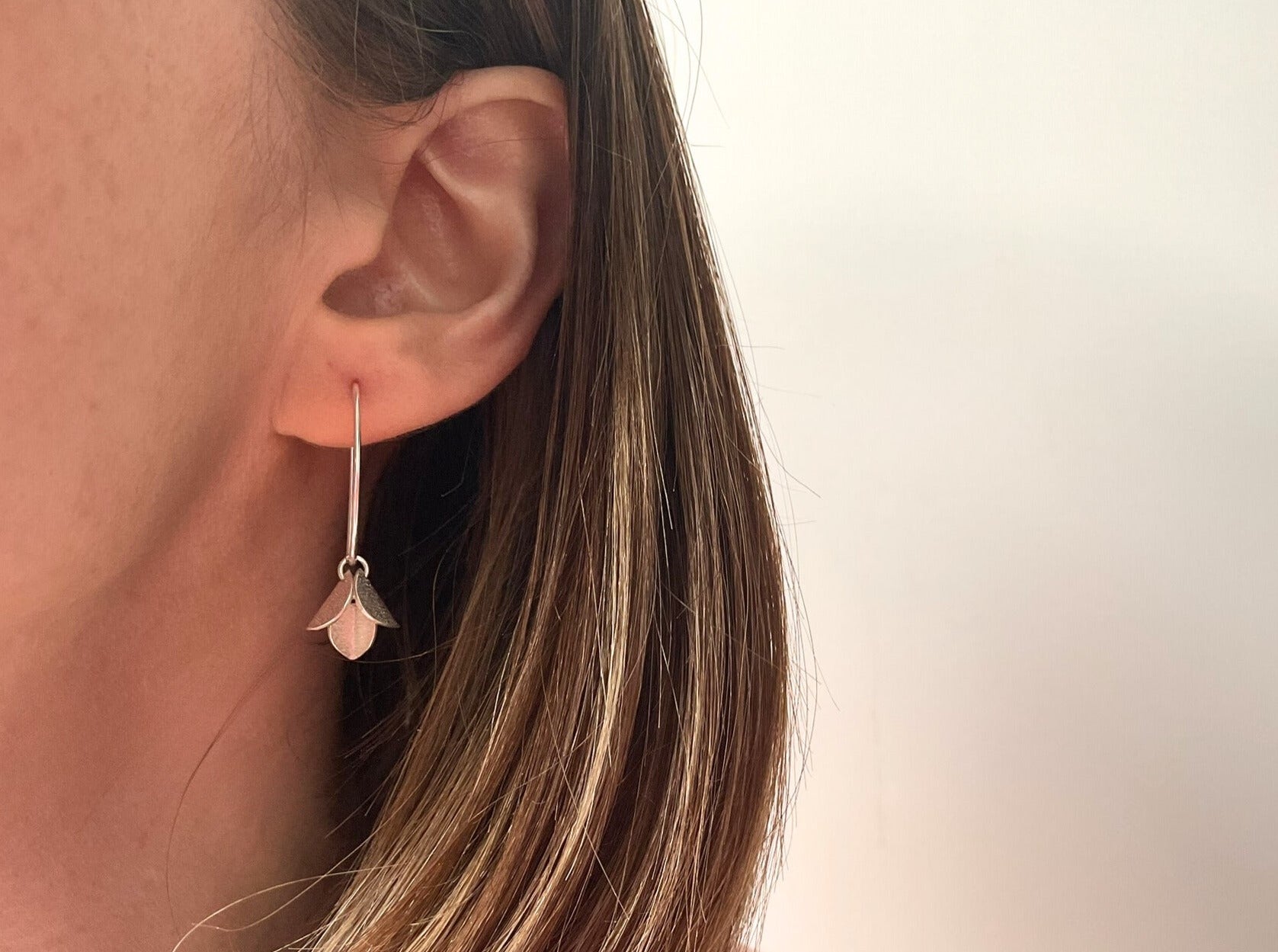 bell Drop Earrings by Curious Magpie Jewellery
